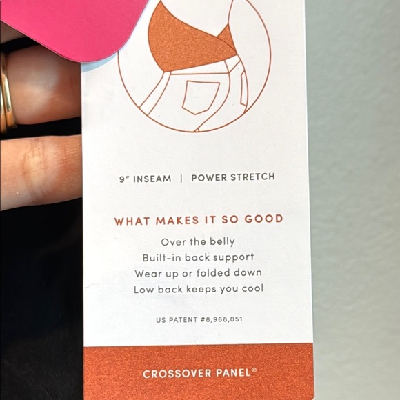 Isabel Maternity by Ingrid & Isabel Black Bermuda Shorts with Belly Support - Picture 5 of 11